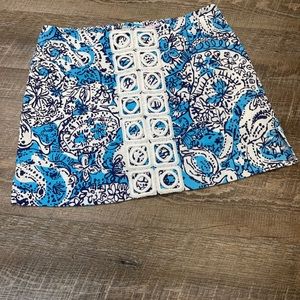 Lilly Pulitzer Marigold Skort size 6